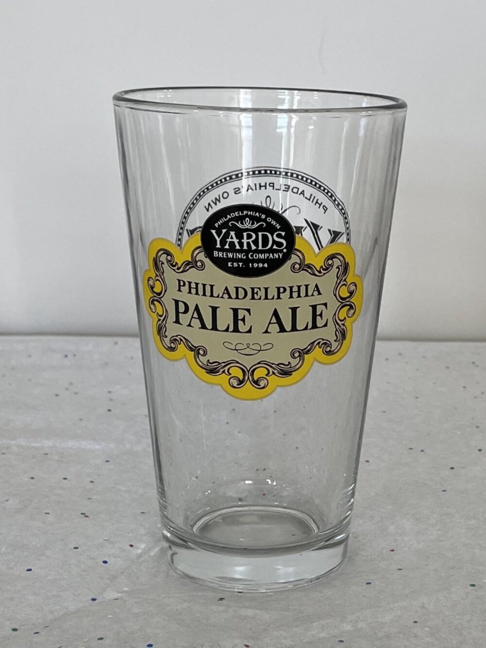 Yards Brewing Company's Philadelphia Pale Ale Collectible 16-ounce Pint Glass